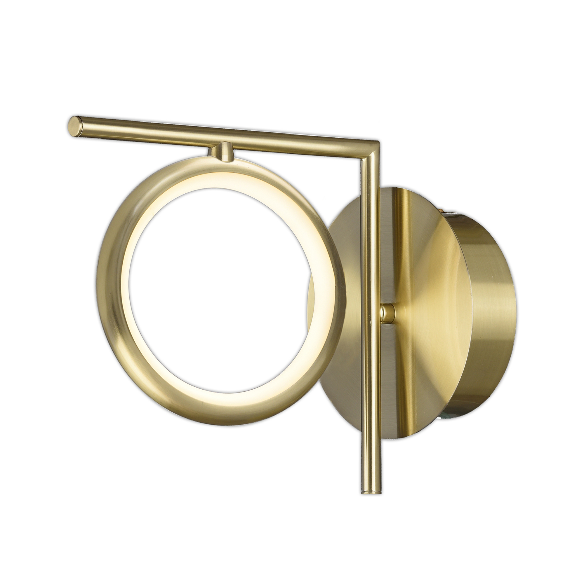 M6585  Olimpia Wall Lamp 8W LED Satin Gold